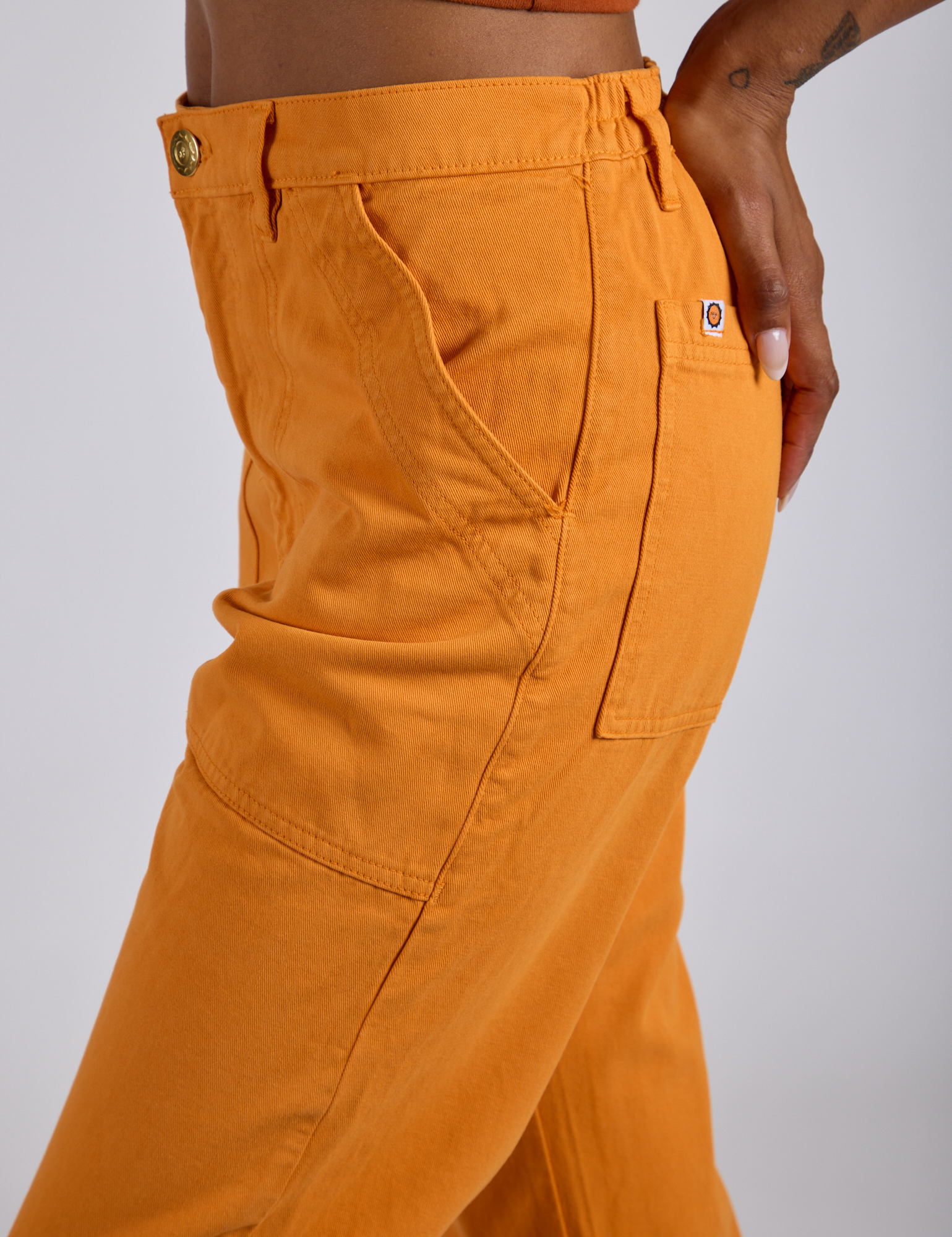 Work Pants - Creamsicle Orange