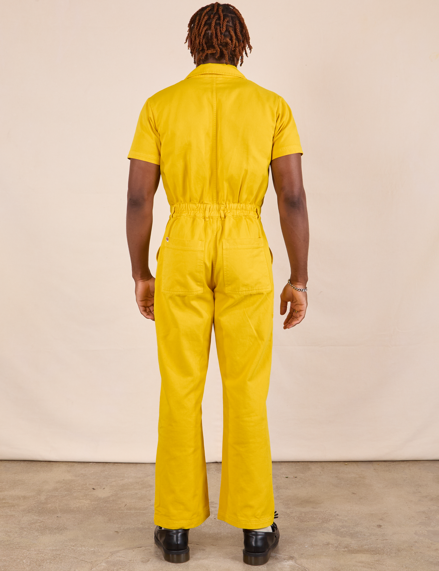 Bright yellow jumpsuit online