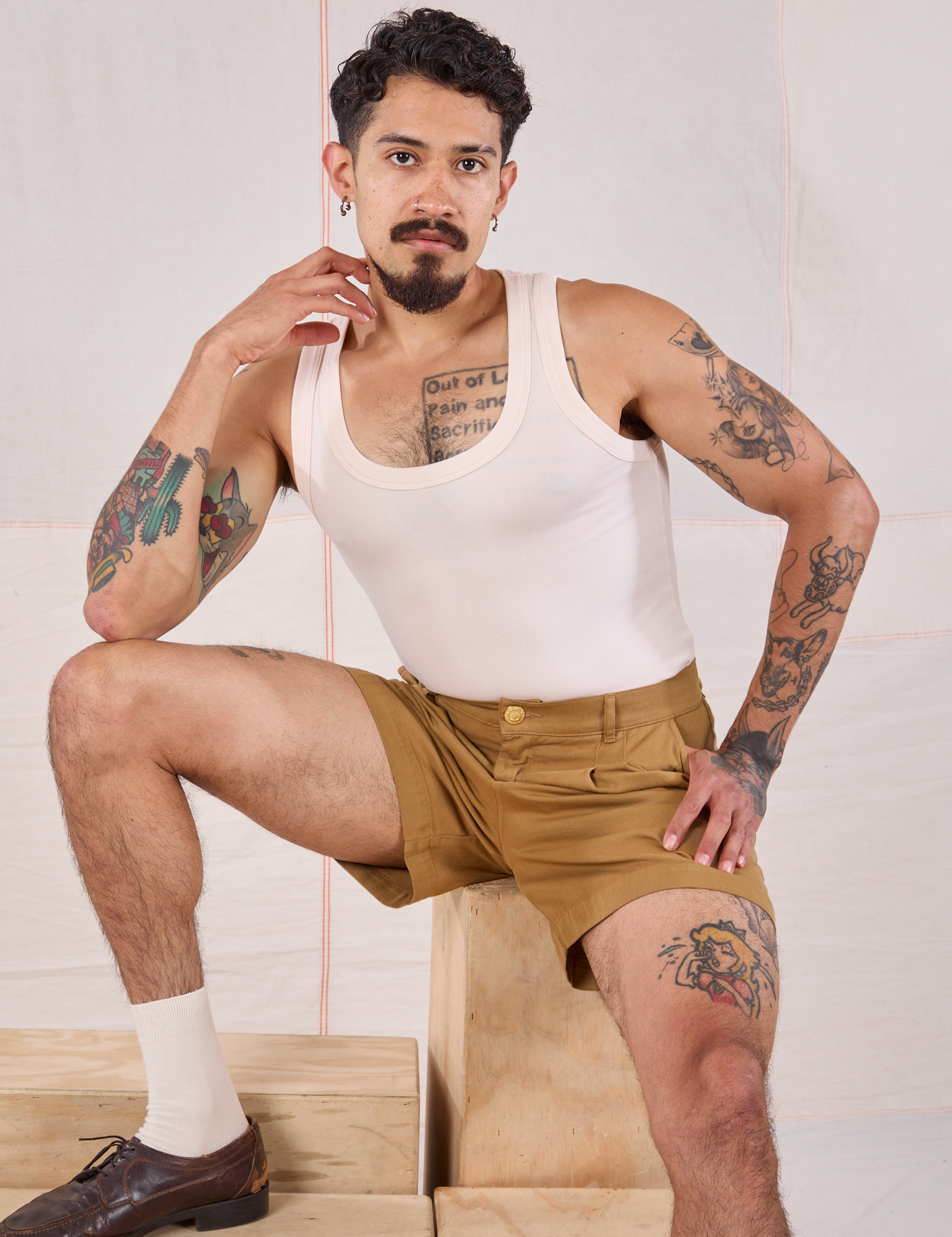 Trouser Shorts - Desert Brown