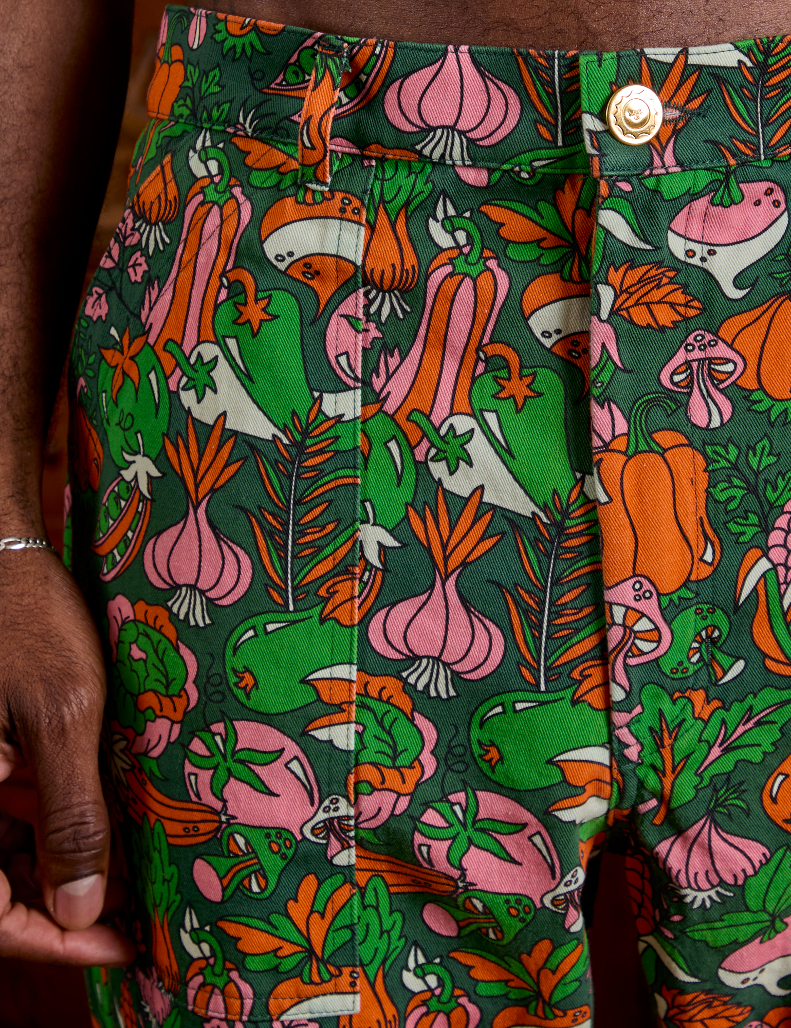 Front close up of Work Pants in Kitchen Collection on Jerrod
