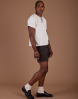 Classic Work Shorts - Espresso Brown
