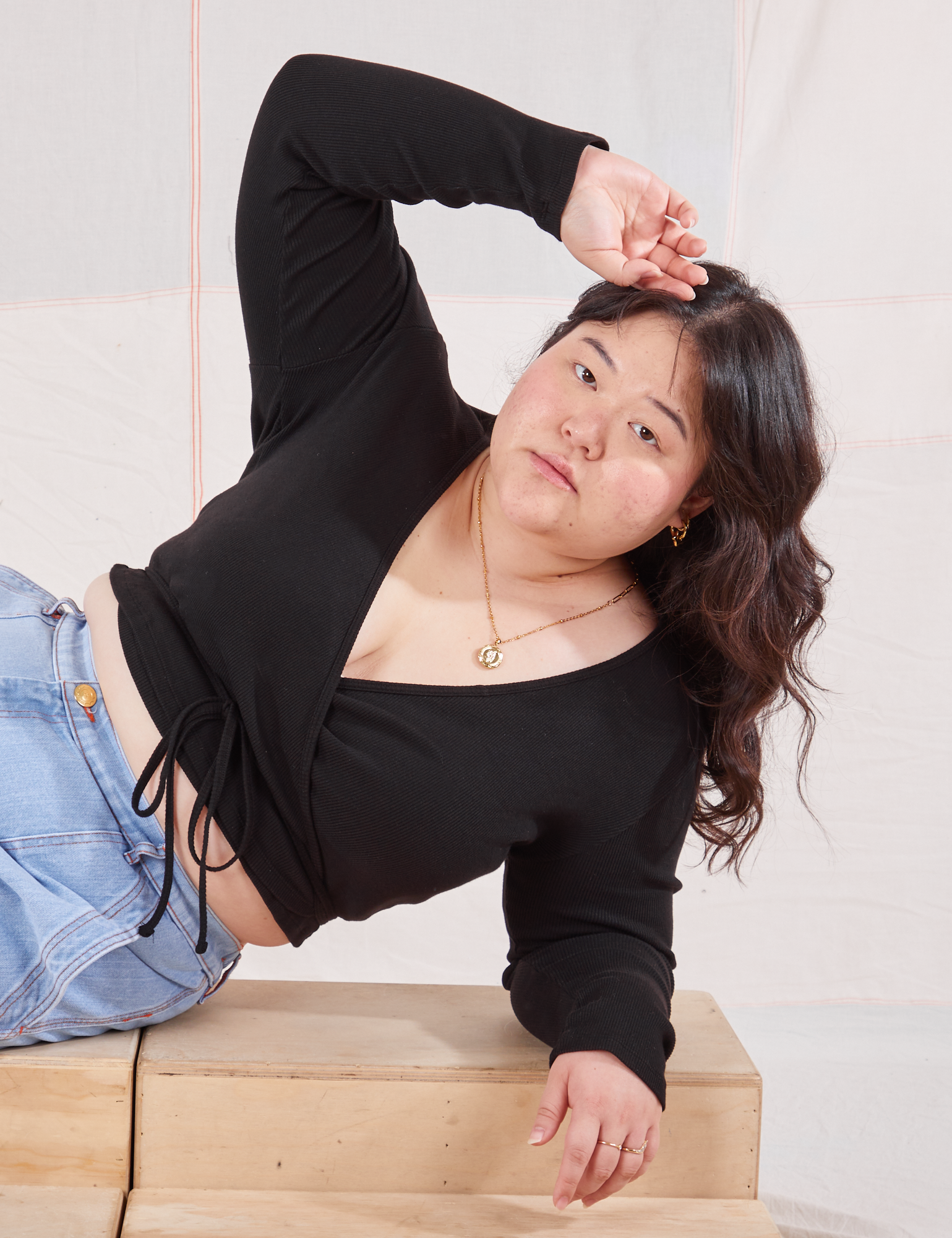 Wrap Top - Basic Black – BIG BUD PRESS