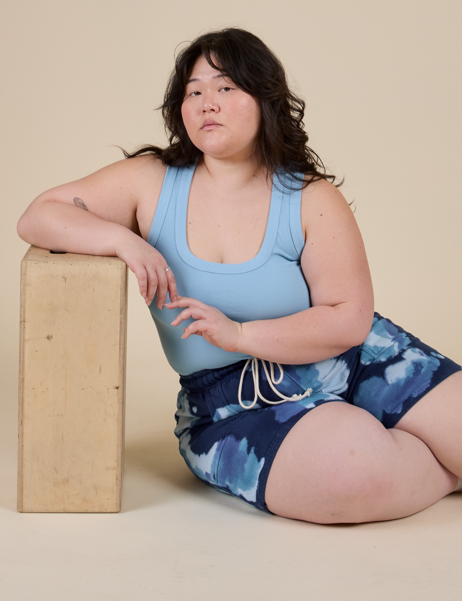 Heavyweight Sweat Shorts - Blue Magic Waters