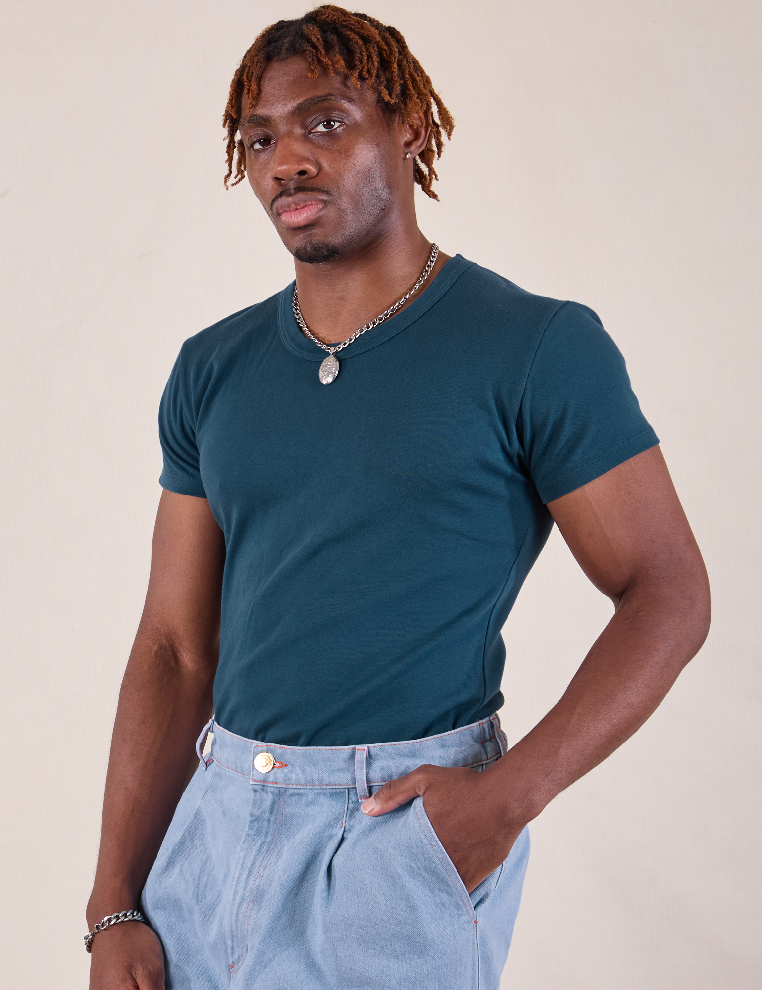 Baby Tee - Lagoon – BIG BUD PRESS