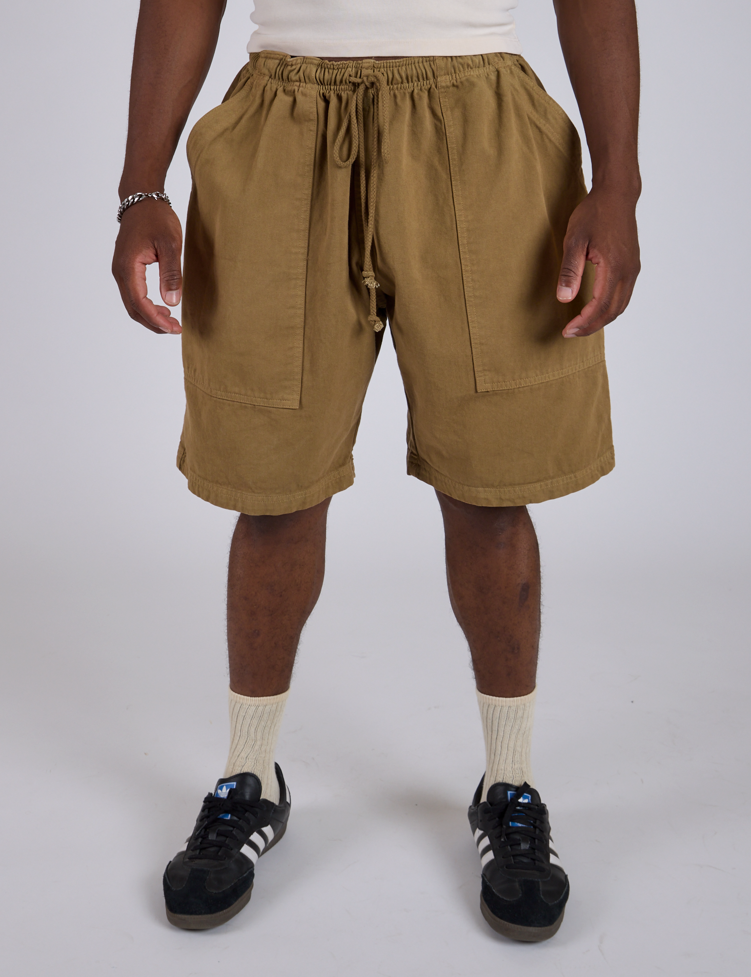 Drawstring Shorts - Desert Brown