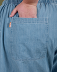 TRY-A-STYLE - Denim Drop Pocket Pants - Light Wash *FINAL SALE*