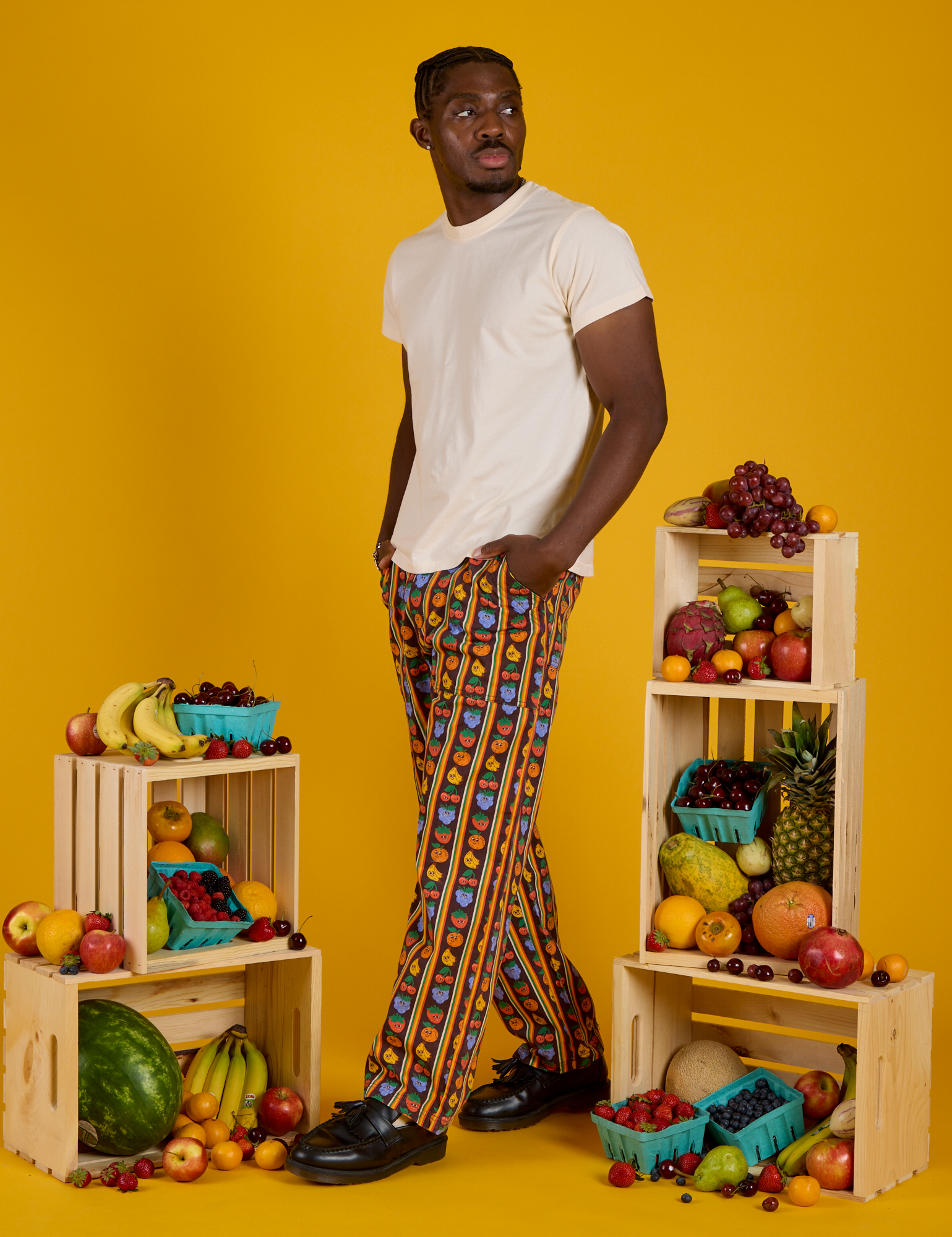 Work Pants - Fruit Fantasy