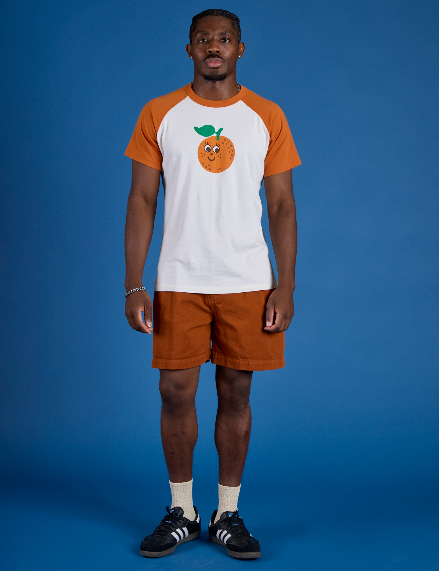 Produce Raglan Tee - Orange