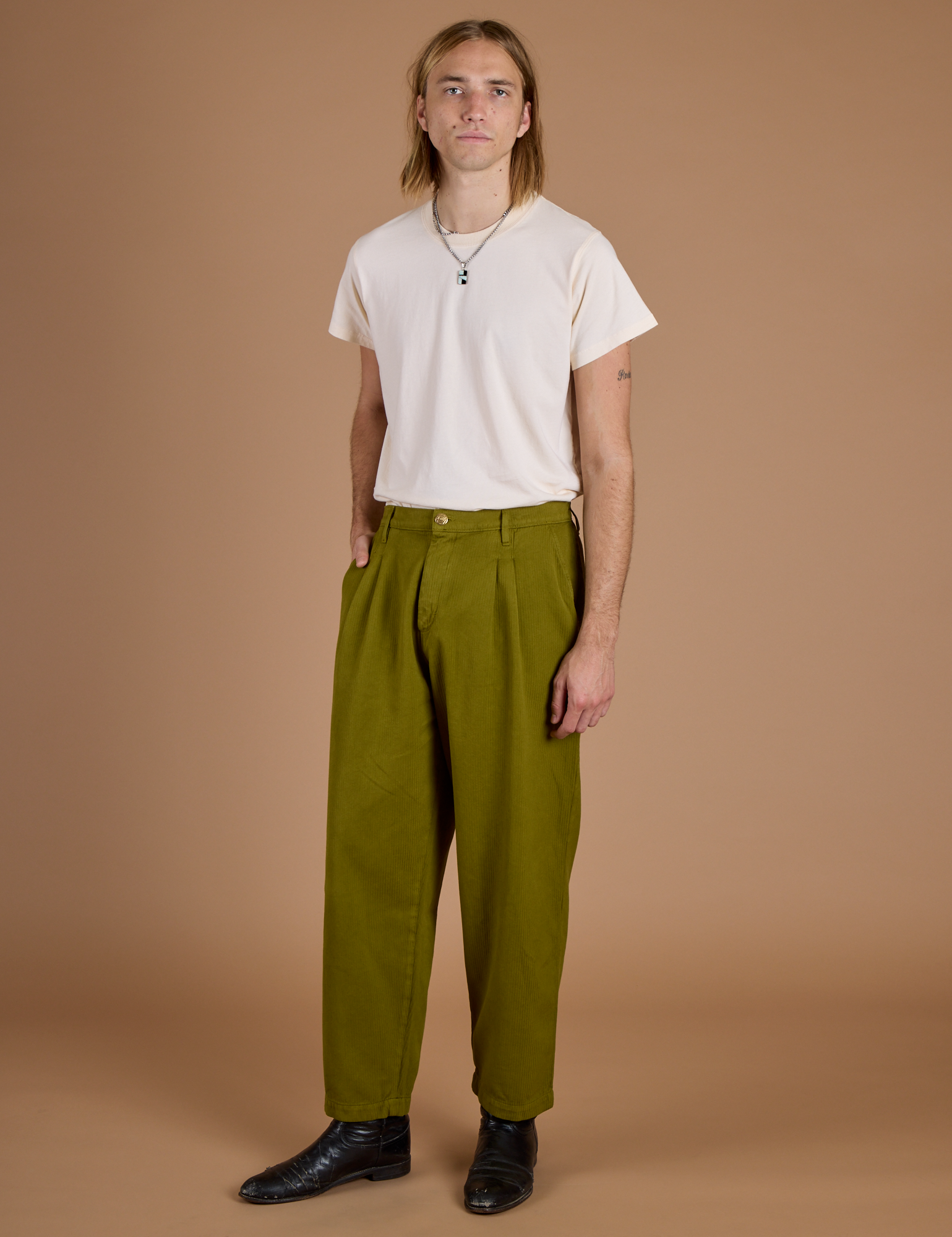 Heritage Trousers - Olive Green
