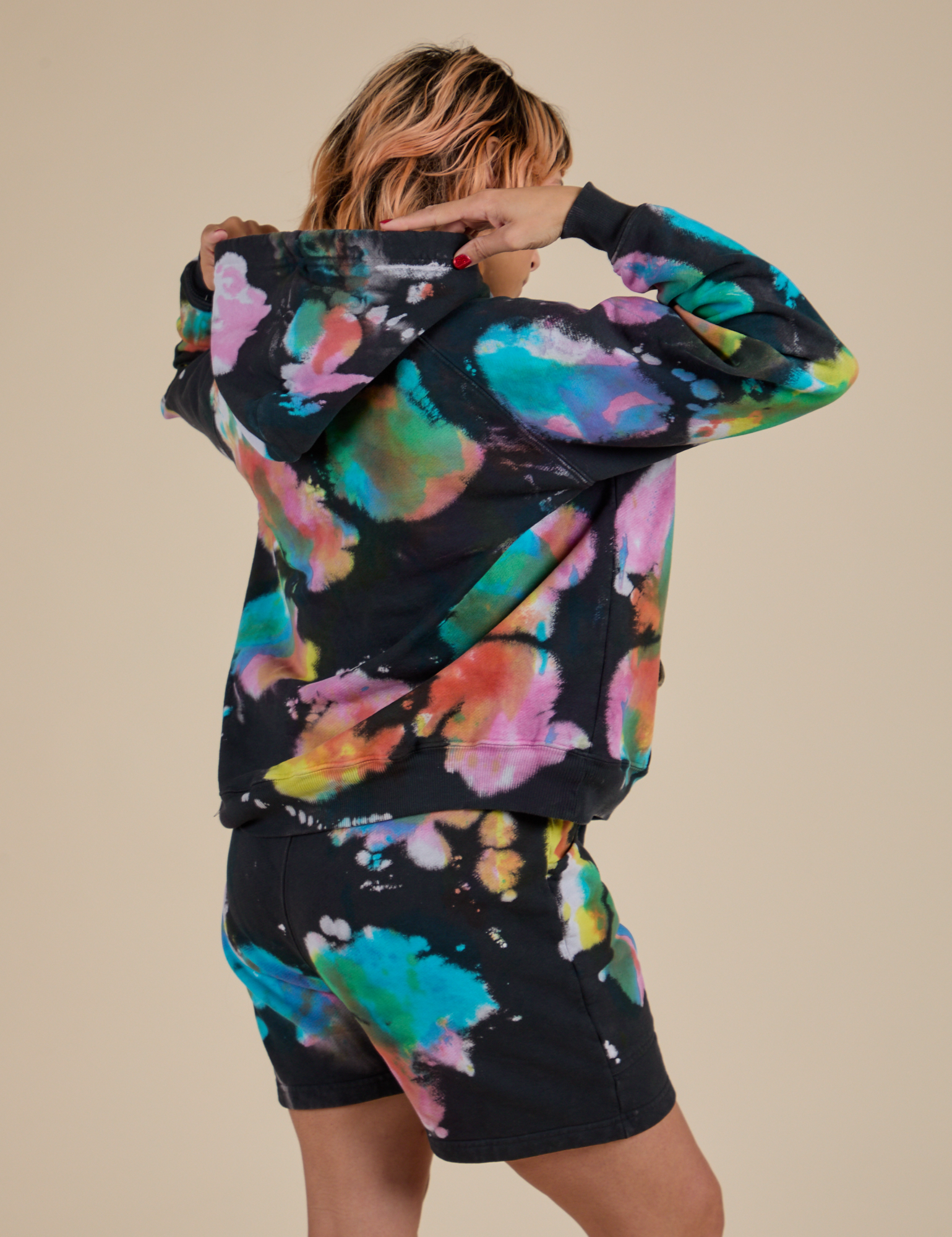 Heavyweight Oversized Hoodie - Rainbow Magic Waters