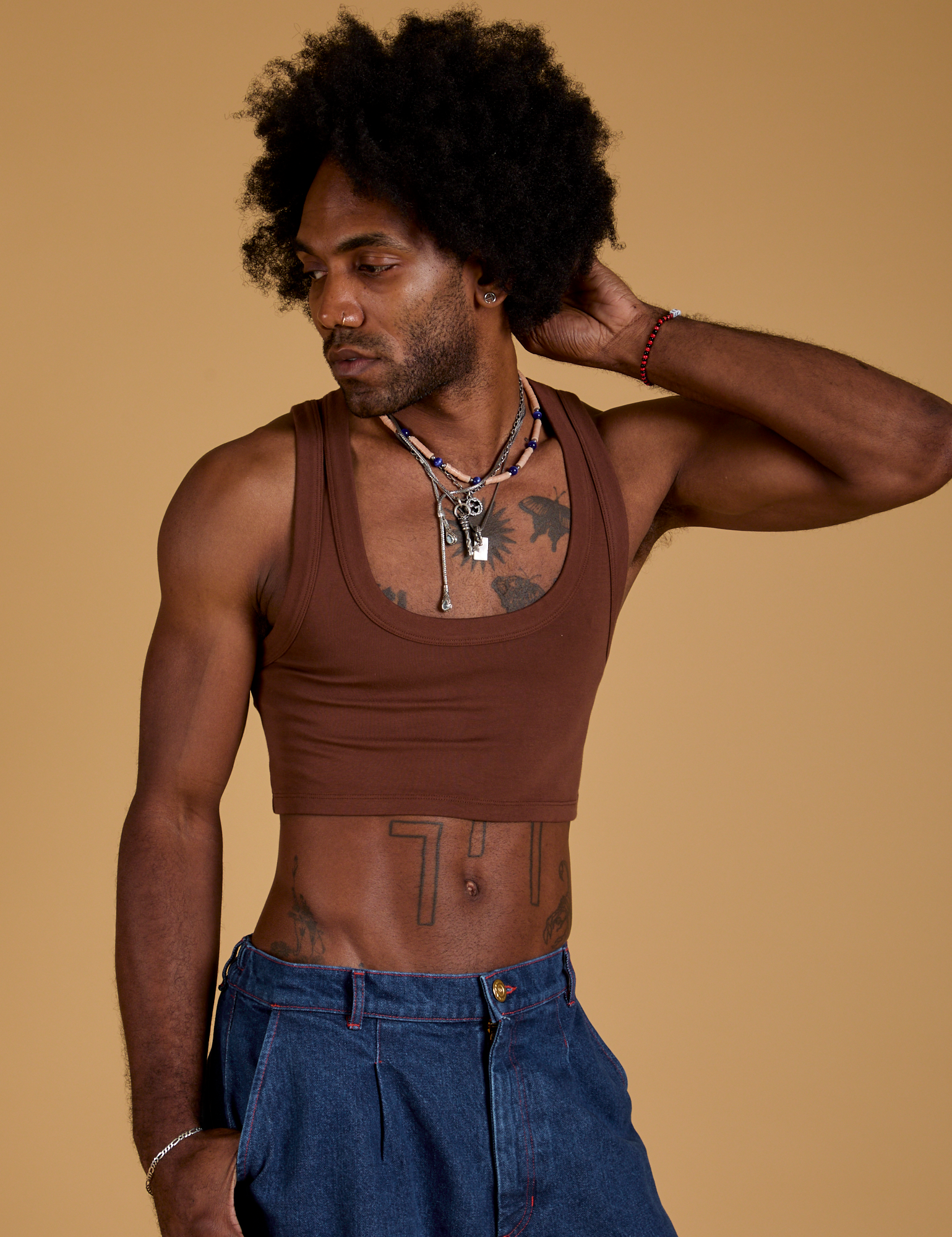 Mini Tank - Fudgesicle Brown