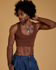 Mini Tank - Fudgesicle Brown