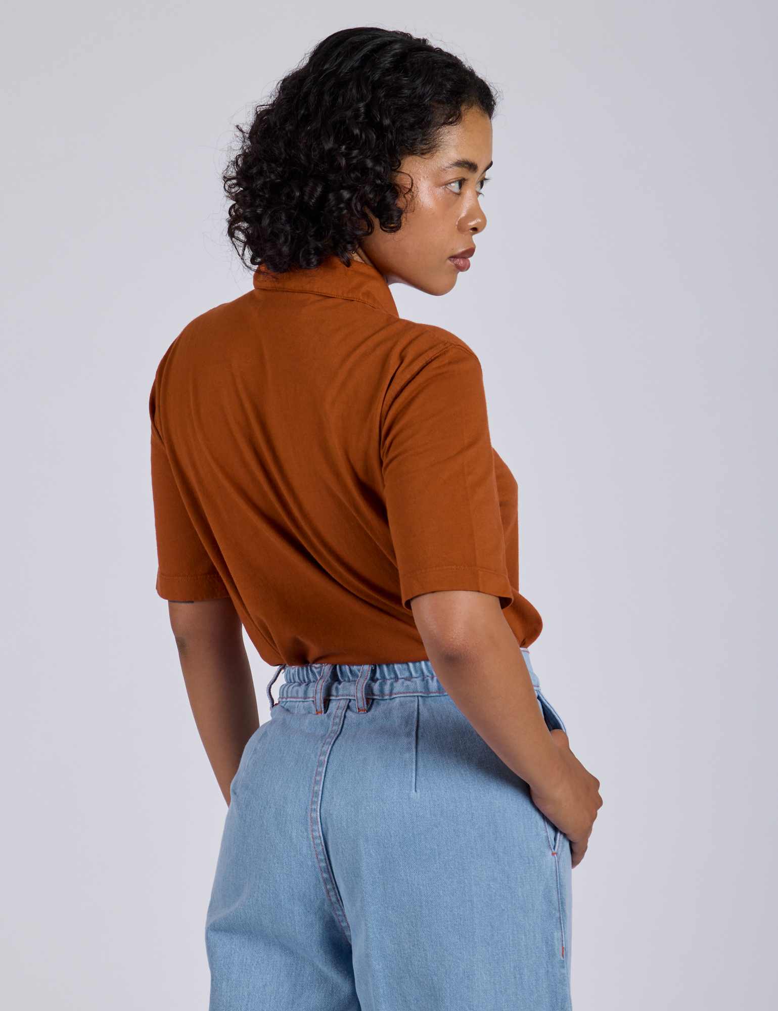 Classic Polo - Burnt Terracotta