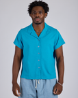 Pantry Button-Up - Hawaiian Blue