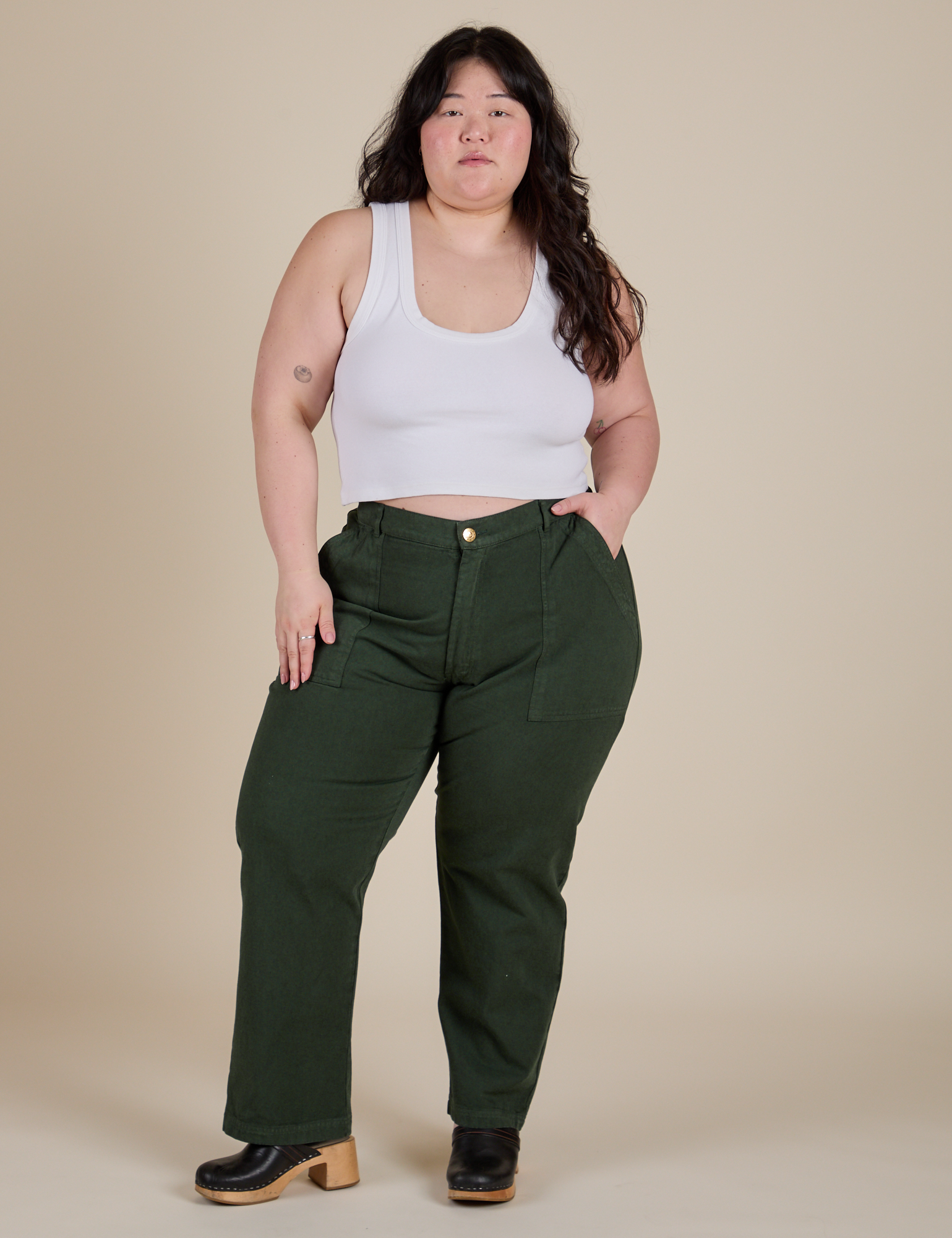 Work Pants - Swamp Green