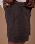 Classic Work Shorts - Espresso Brown