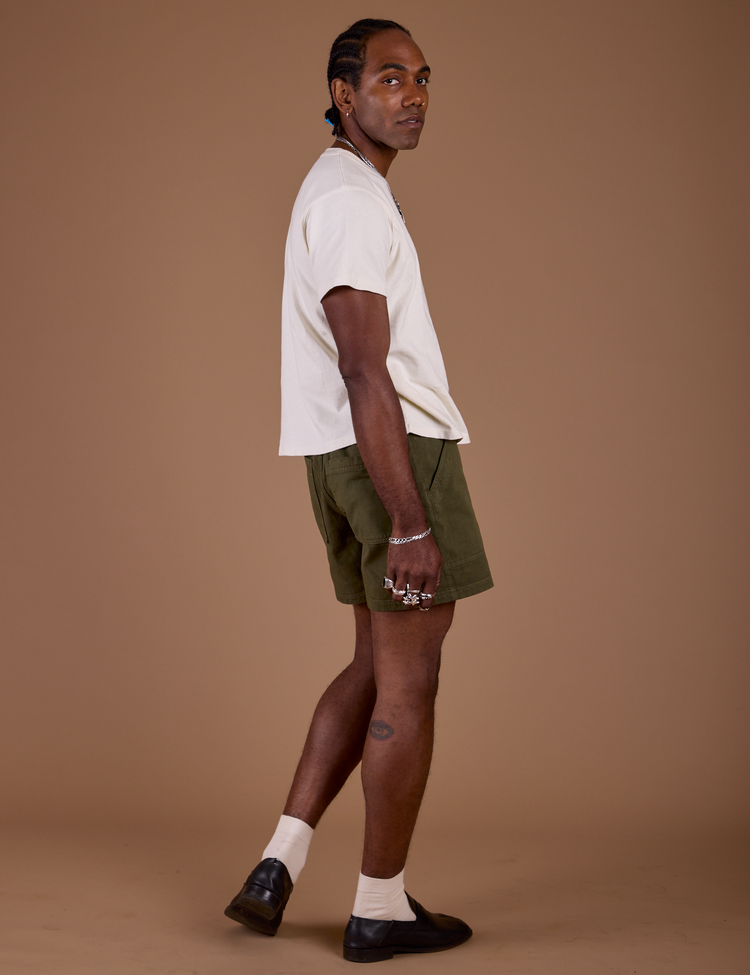 Classic Work Shorts - Surplus Green – BIG BUD PRESS