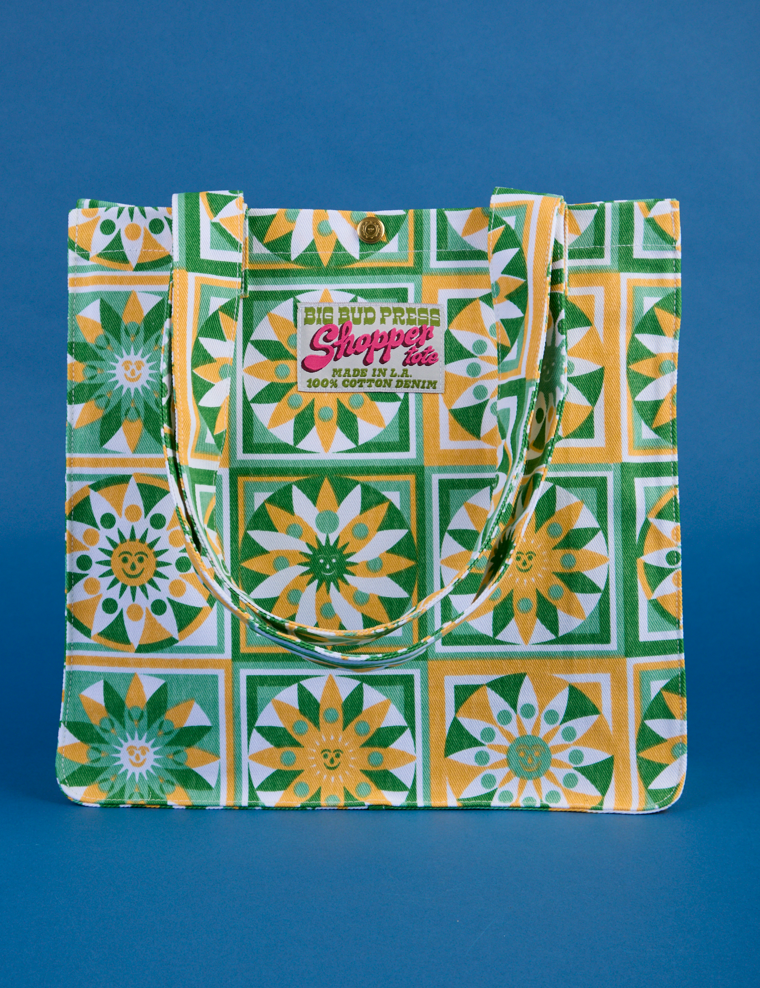 Spring Quilt Printed Bags