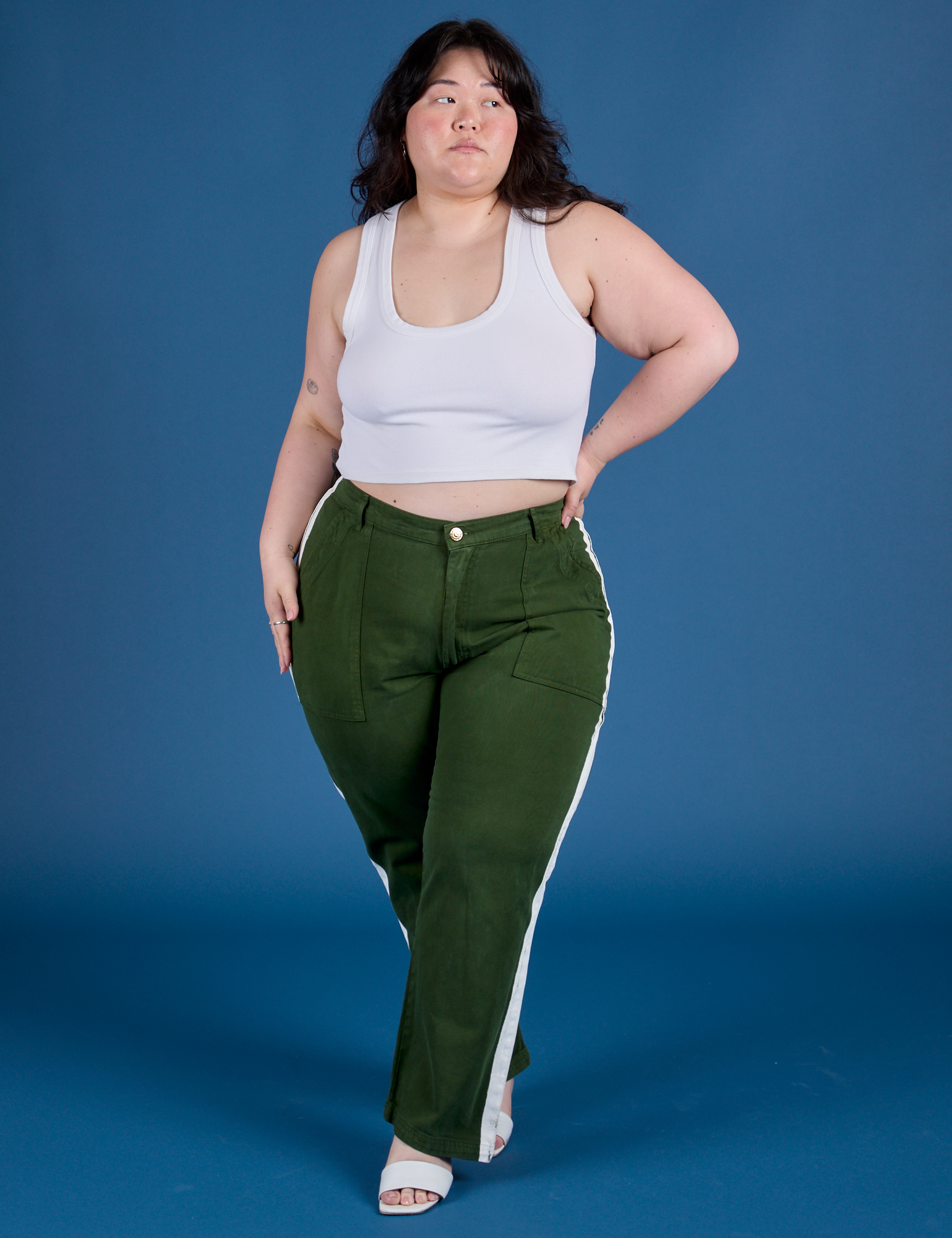 Painted Work Pants - Evergreen – BIG BUD PRESS