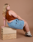 Carpenter Shorts - Light Wash