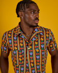 Short Sleeve Jumpsuit - Fruit Fantasy