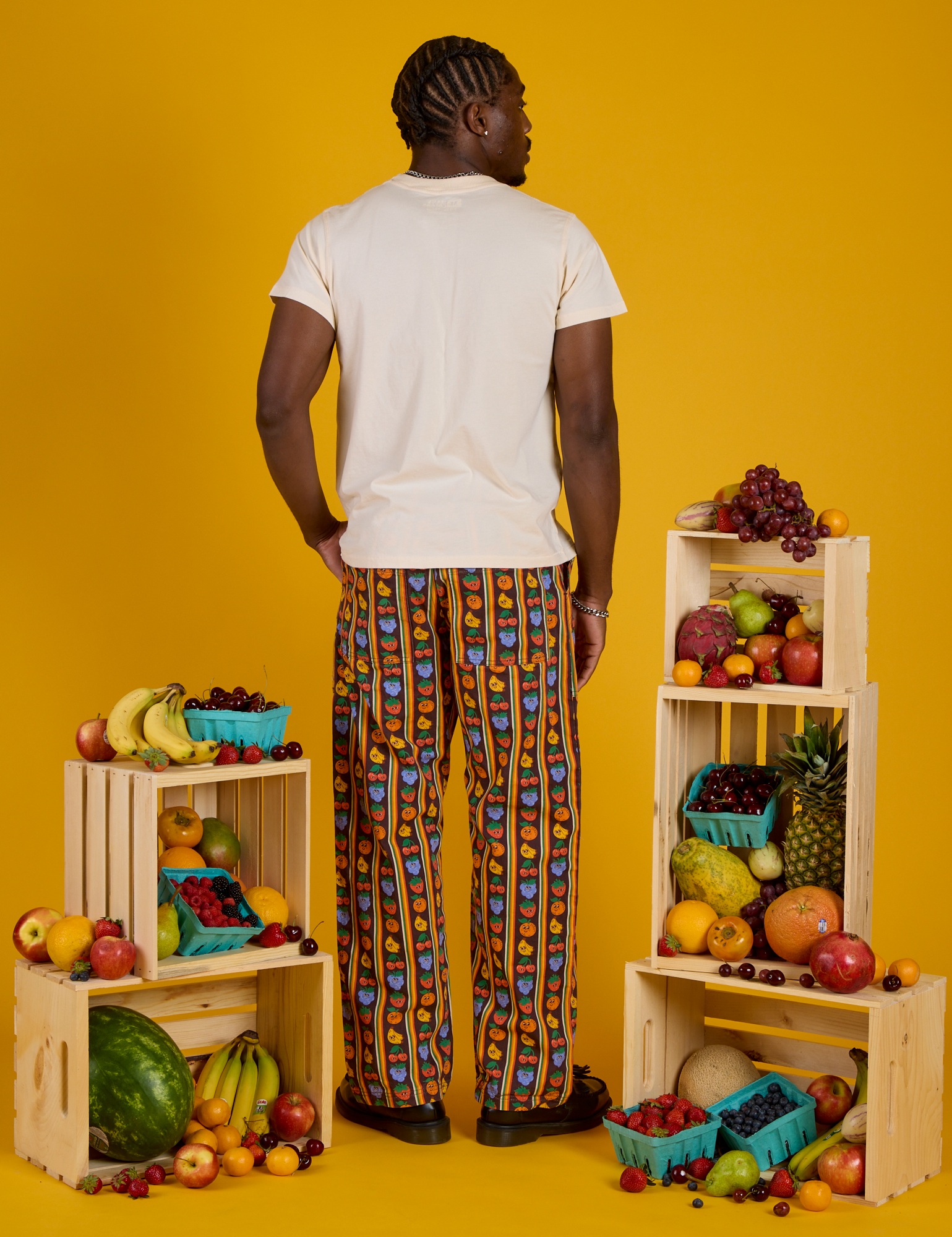 Work Pants - Fruit Fantasy