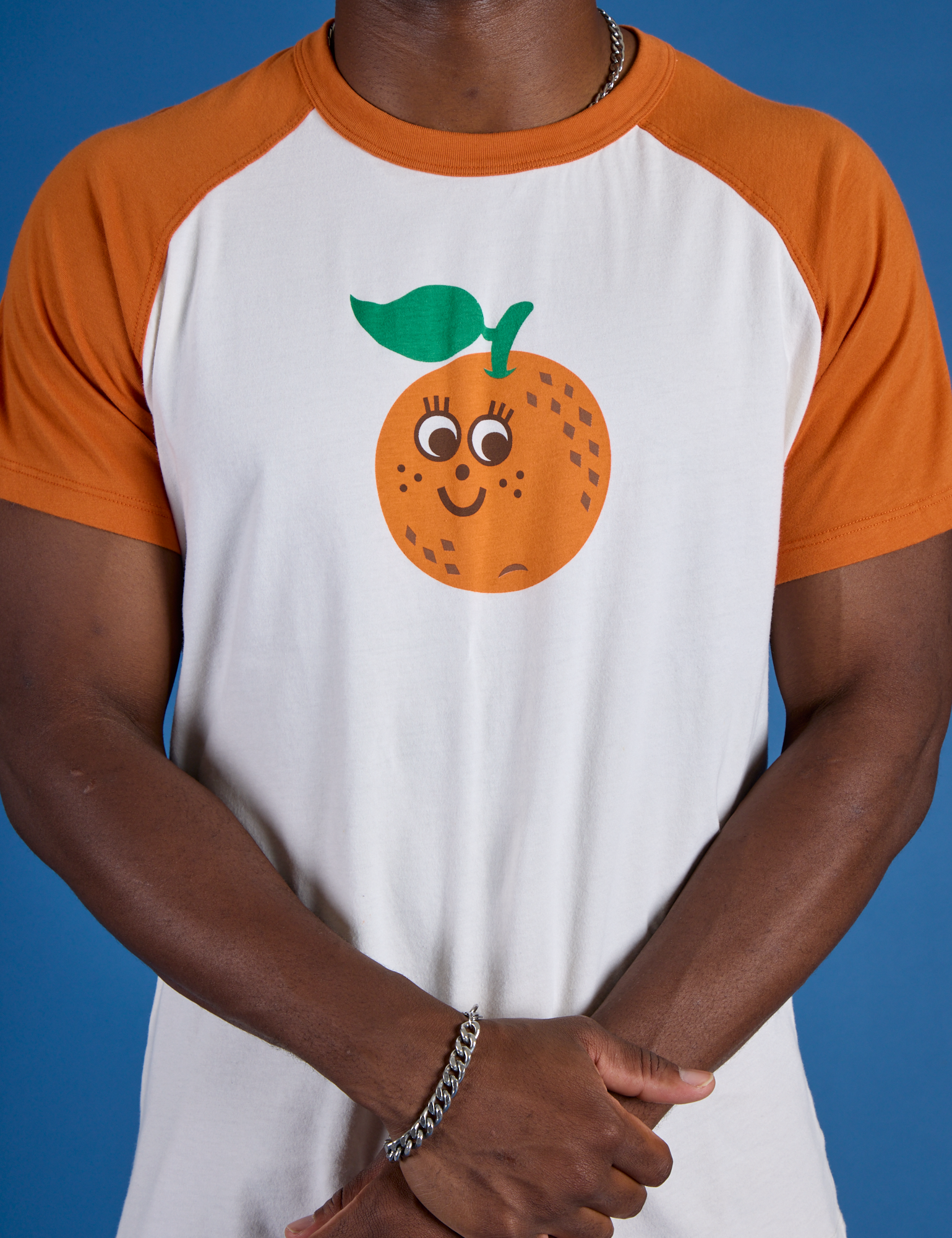 Produce Raglan Tee - Orange