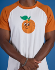 Produce Raglan Tee - Orange