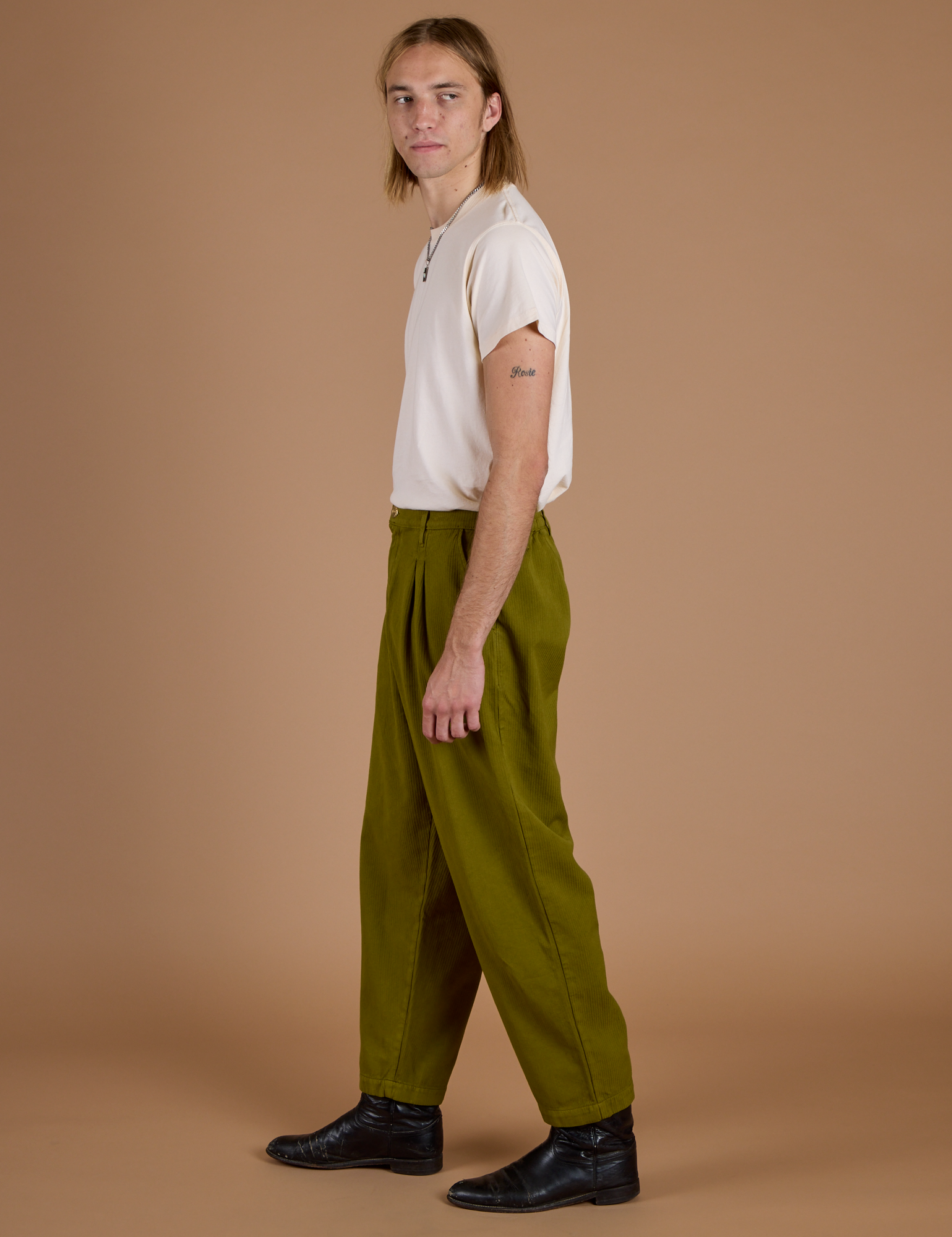 Heritage Trousers - Olive Green