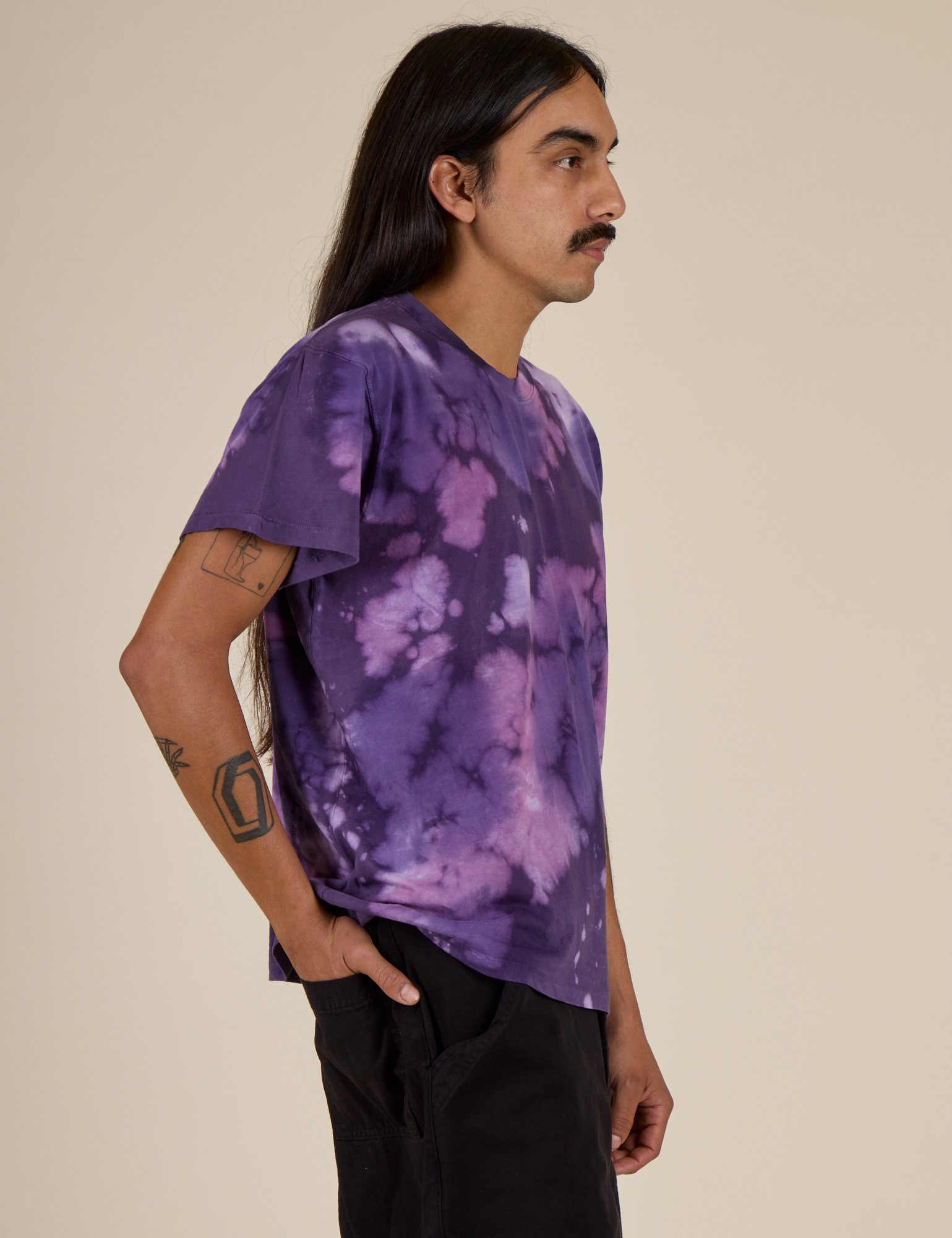Magic Waters Vintage Tee - Dark Lavendar