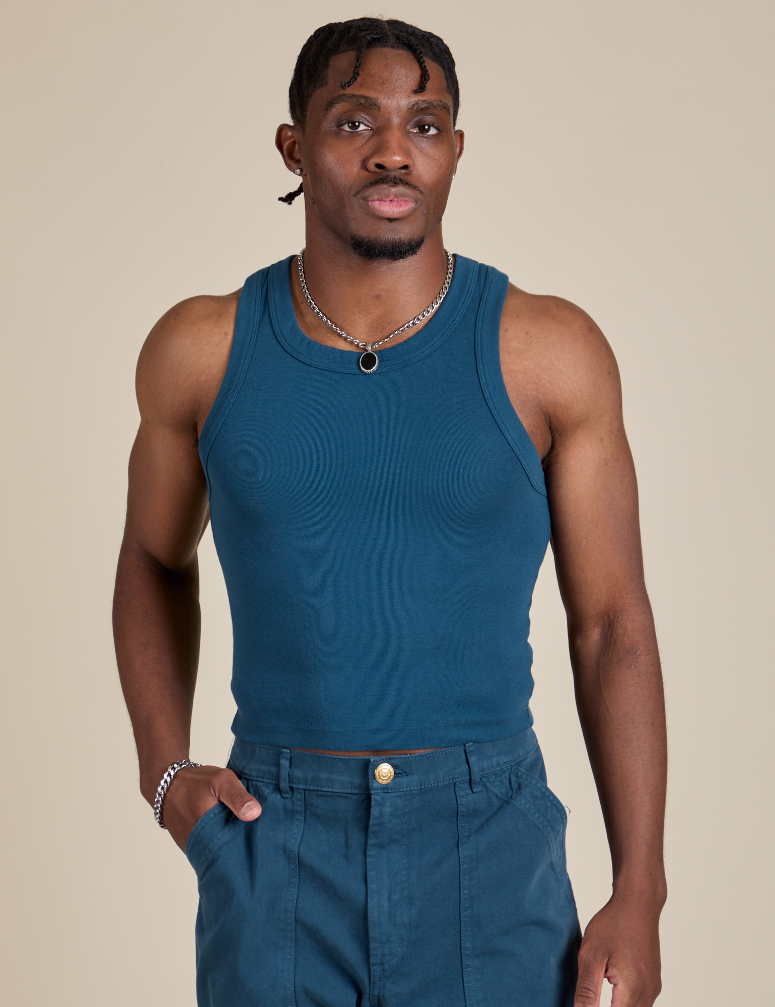 Racerback Tank - Lagoon