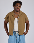 Pantry Button-Up - Desert Brown