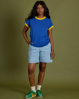 Vintage Ringer Tee - Royal Blue