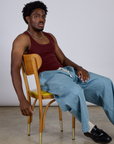 The Tank Top - Red Wine