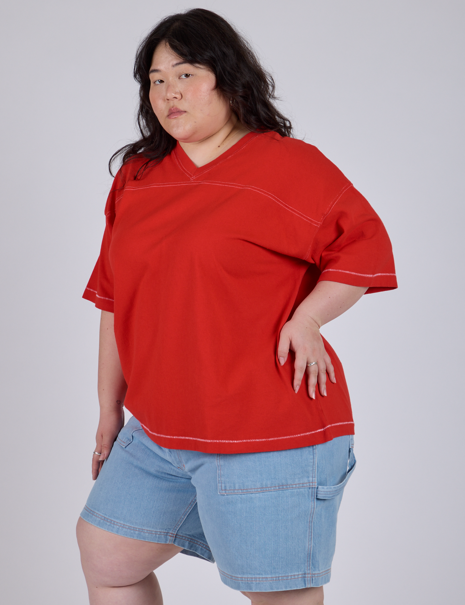 Burly Jersey - Mustang Red – BIG BUD PRESS