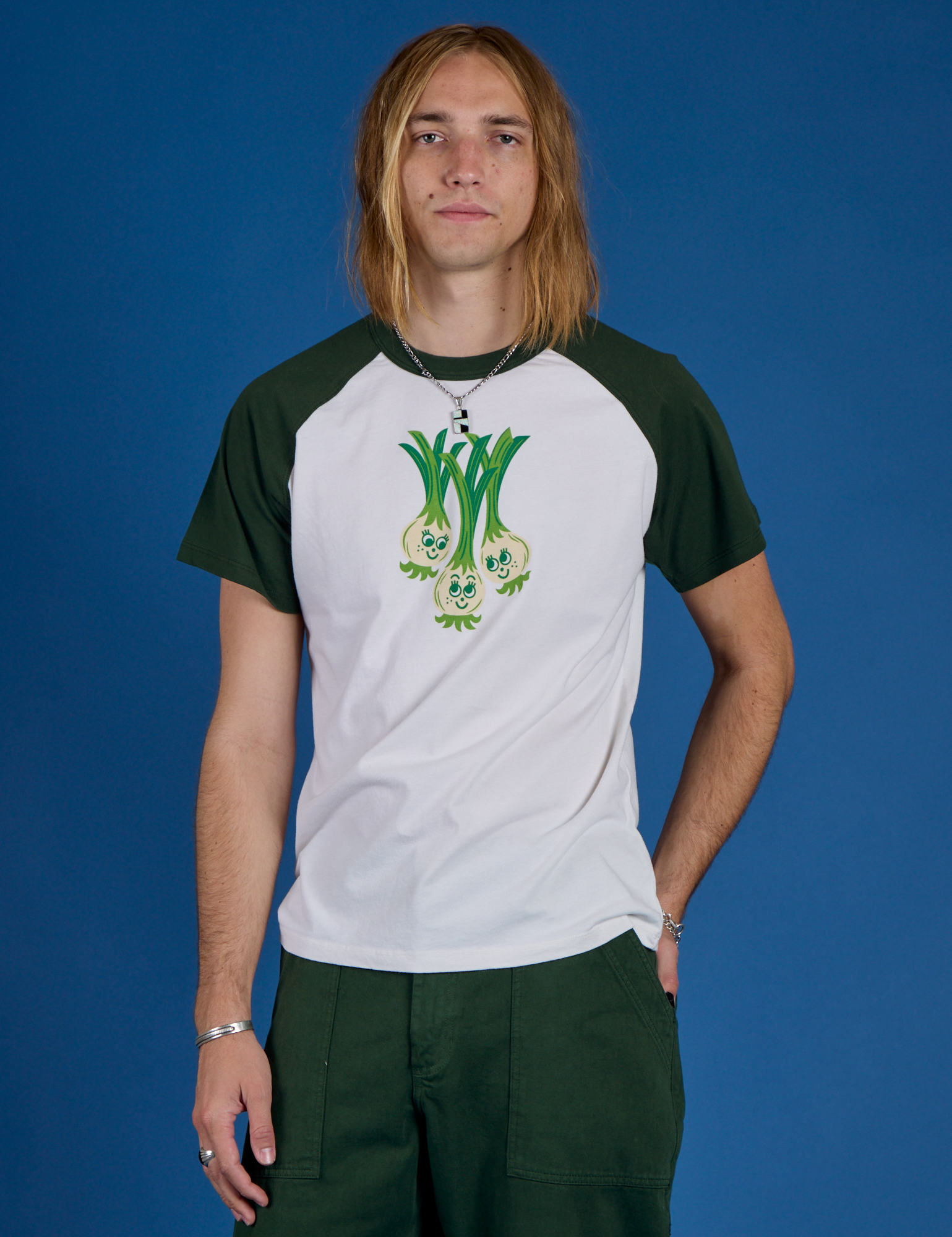 Produce Raglan Tee - Scallions