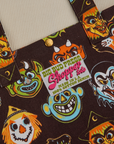 Halloween Masks Shopper Tote close up
