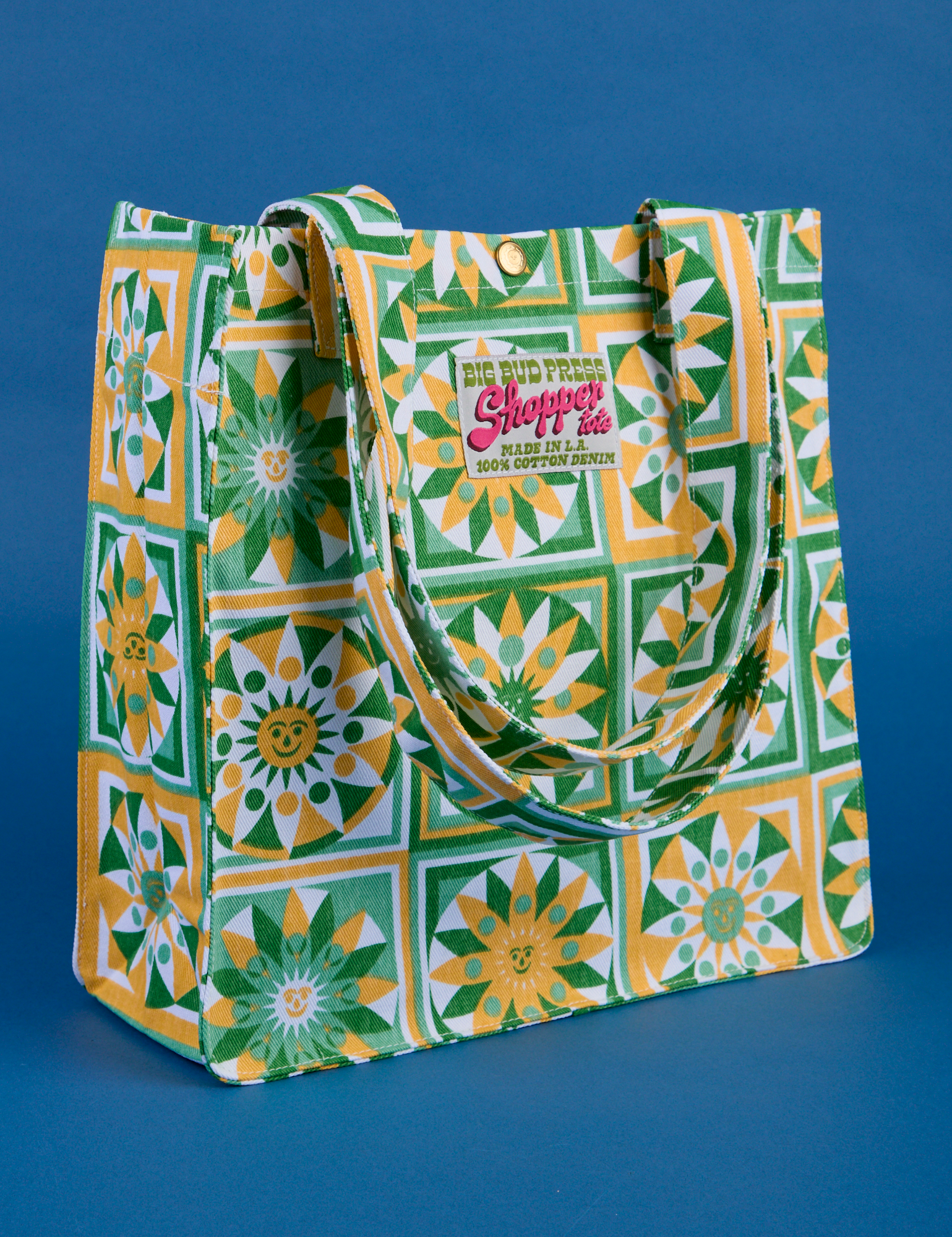 Spring Quilt Printed Bags