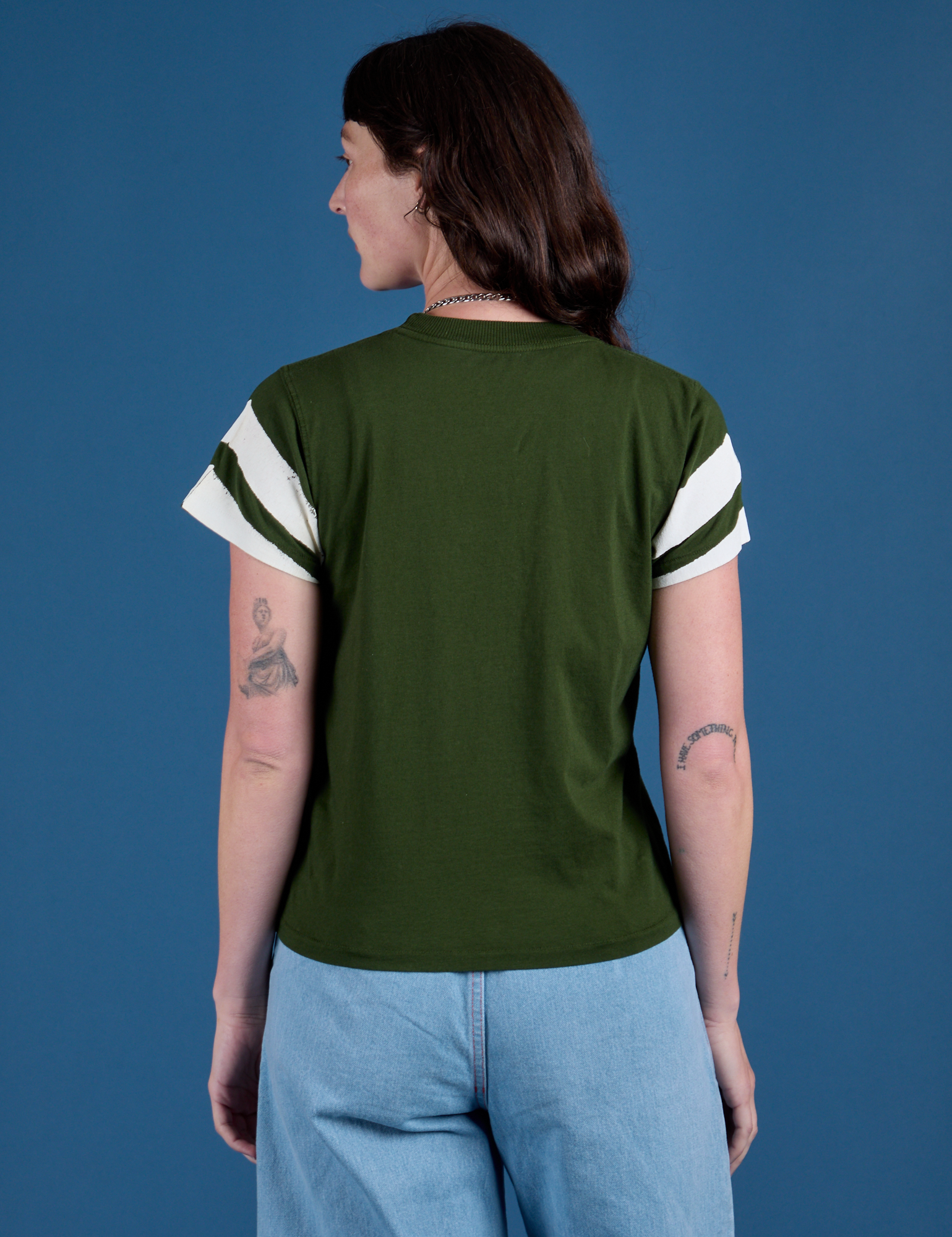 Painted Vintage Tee - Evergreen