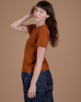 Burly Tee - Burnt Terracotta