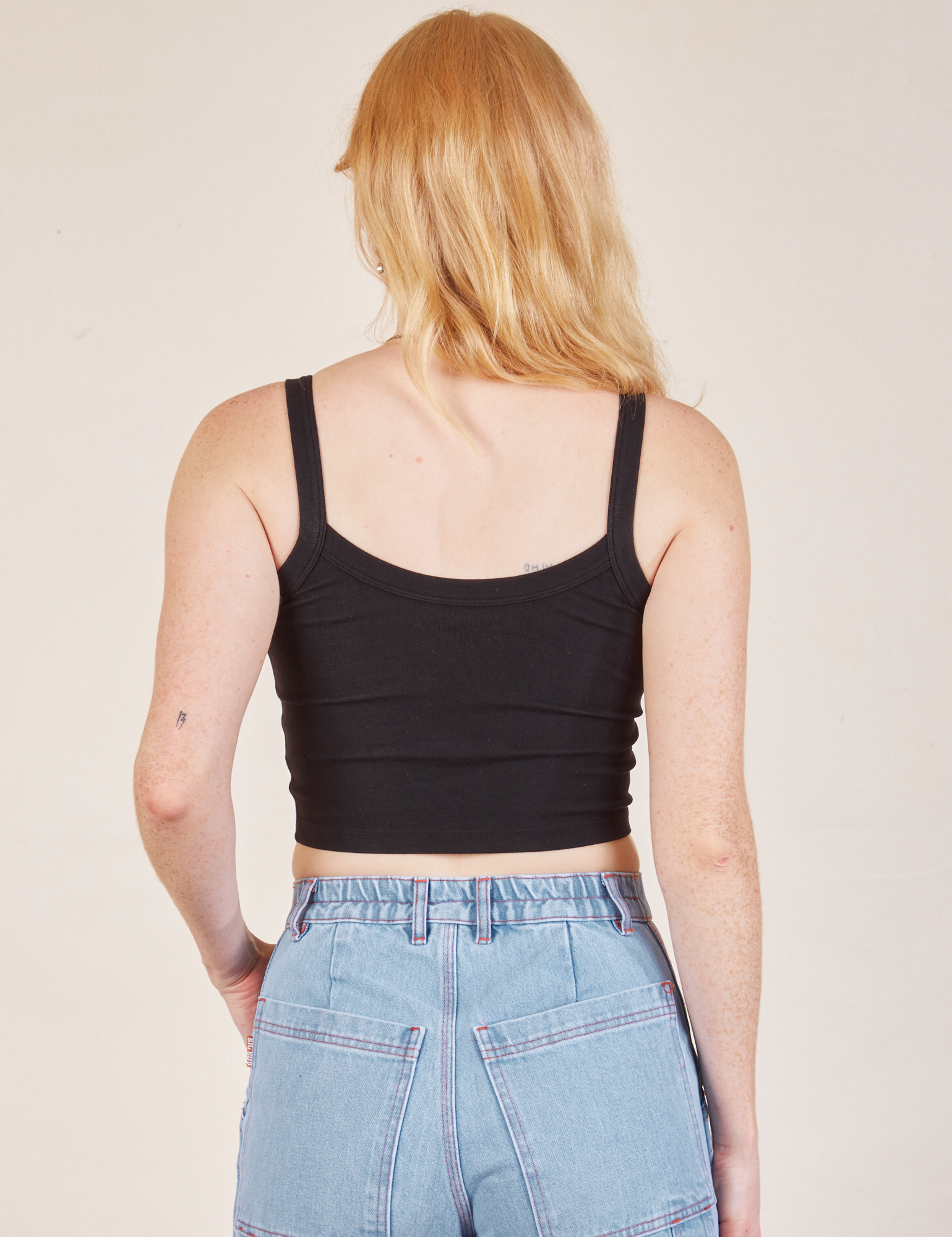 Cropped Cami - Basic Black – BIG BUD PRESS