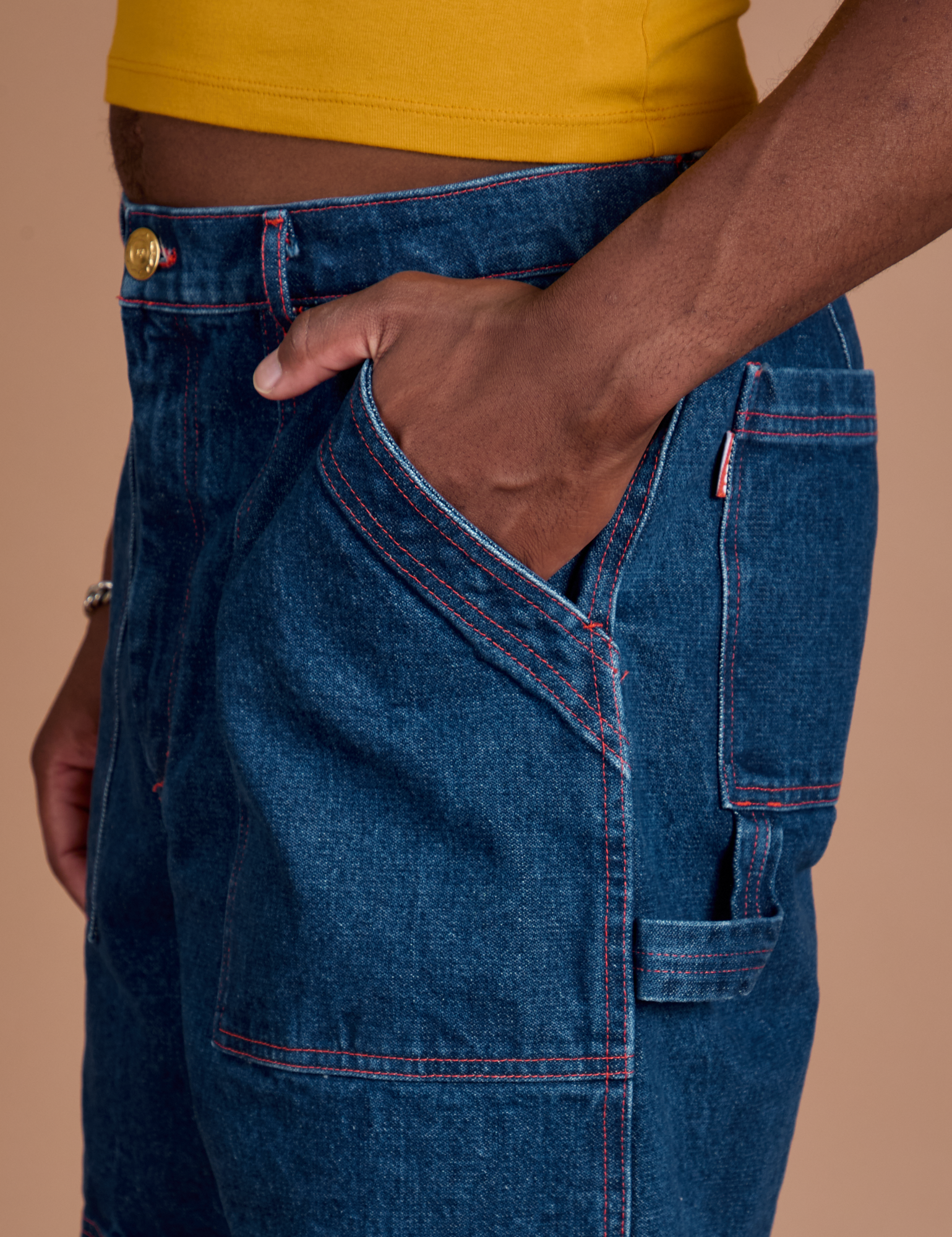 Carpenter Shorts - Dark Wash – BIG BUD PRESS