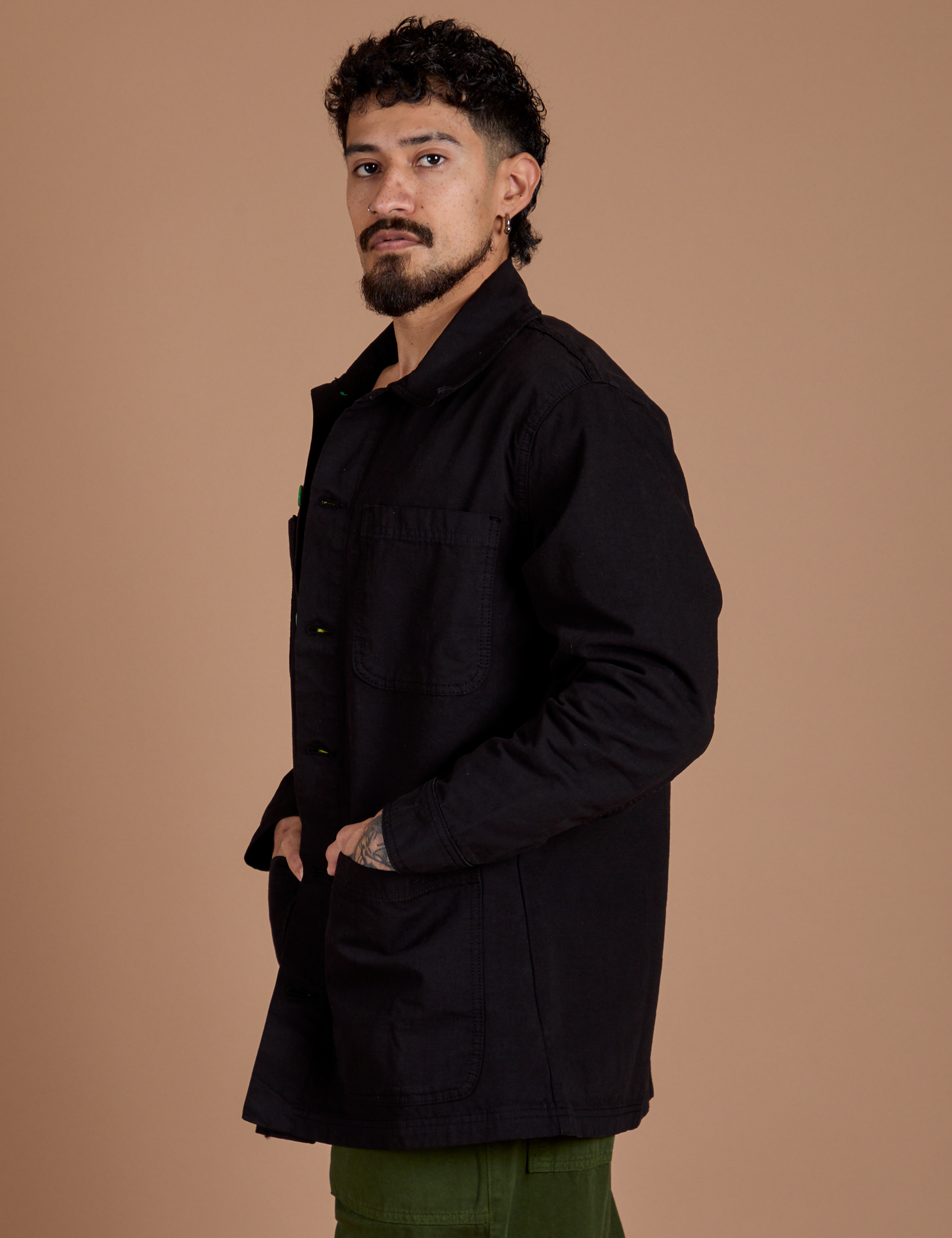 Ripstop Field Coat - Basic Black *FINAL SALE* – BIG BUD PRESS