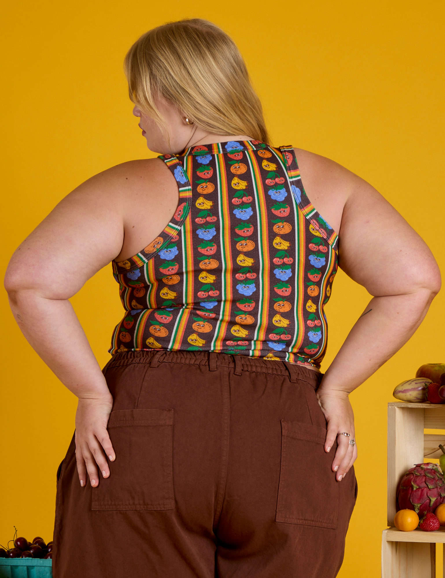 Racerback Tank - Fruit Fantasy