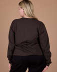 Long Sleeve Burly Tee - Espresso Brown