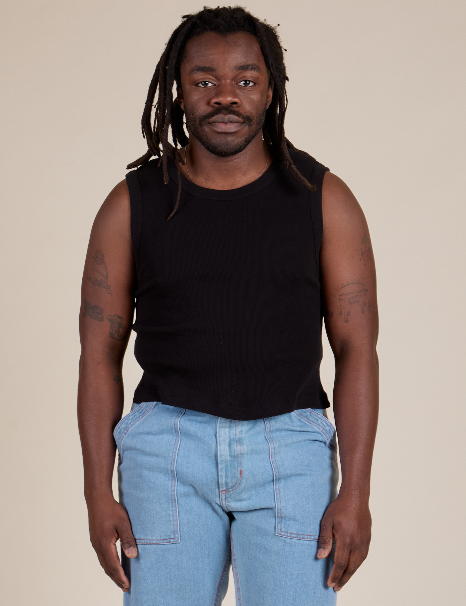 Muscle Tee - Basic Black