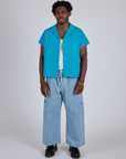 Pantry Button-Up - Hawaiian Blue