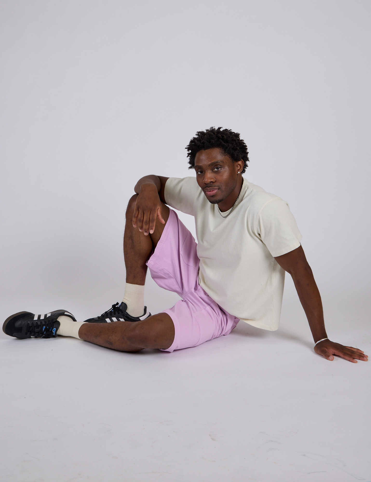 Longline Work Shorts - Lilac Purple – BIG BUD PRESS