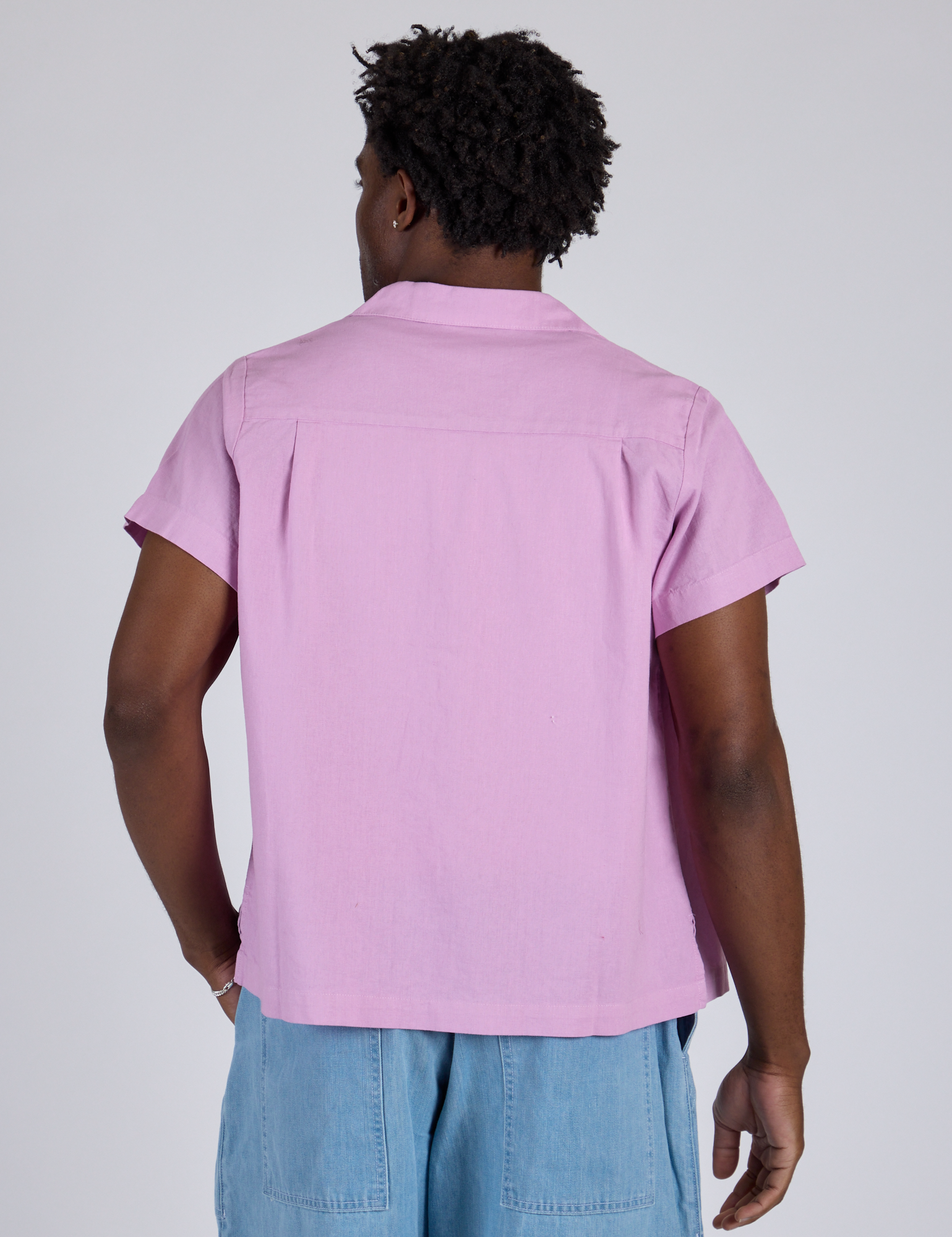 Pantry Button-Up - Lilac Purple