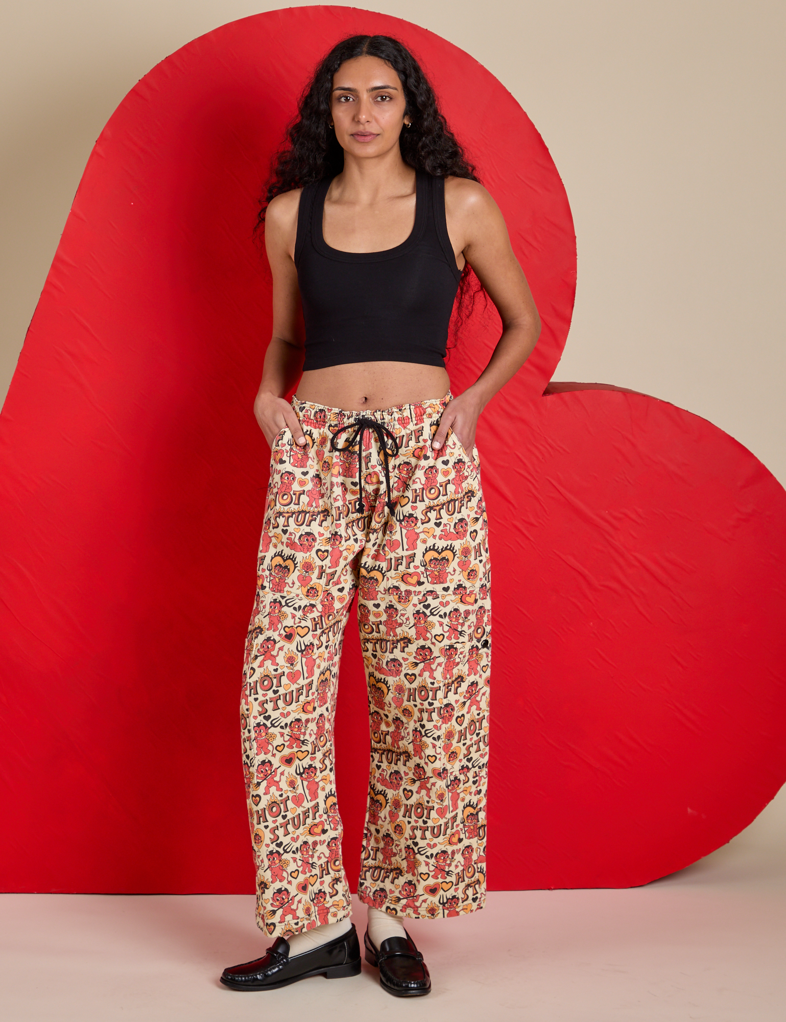 Hot Stuff Drop Pocket Cargo Pants